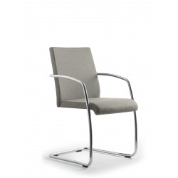 Fauteuil visiteur ZOOM Tissu Haut dossier