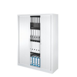 Amoire  MI-Haut 161 x Larg 120 cm  GENERIC  à 2 Portes Rideaux