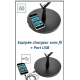 Lampe DARKLIGHT sur socle charge QI