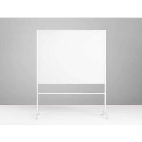 GIANTEX - Tableau blanc mobile magnétique double face, tableau