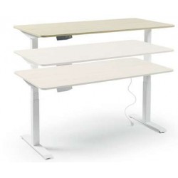 Bureau ajustable en hauteur ADEMA+ - mobilier de bureau Français - Mahora  Concept