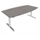 Table RéunionTonneau Long 200 cm Réglable hauteur- ENVOL EVO