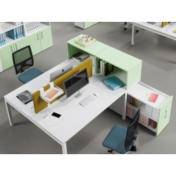 Bureau ajustable en hauteur ADEMA+ - mobilier de bureau Français - Mahora  Concept