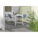 Table Haute  Long 180 cm- Pieds Arche COLUMBIA