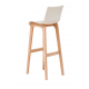 Tabouret Haut Pieds Bois -  DETENTE