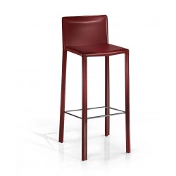 Tabouret Cuir Haut Assise 66 cm -VENICE