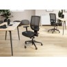 Fauteuil 100 % Résille Noire TERTIO SOKOA