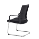 Fauteuil visiteur Tissu Noir- ERGO EDIN