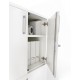 Armoire Basse Bois à Portes Battantes Haut 133 x Larg 100 cm