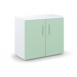 Armoire Comptoir Bois à Portes Battantes Haut 101 x Larg 120 cm COLUMBIA