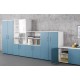 Armoire Desserte Bois à Portes Battantes Haut 69 x Larg 100 cm