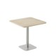 Table Carrée 70 X 70 cm Base Carrée Haut 73.5 / Haut 104.5