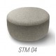 Pouf  Accueil Rond Tissu