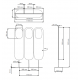 Paravents Insonorisants Feutrine 2 lames - WINDO