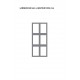 Convergence colonne double L 800 x H1759 mm