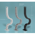 Guide-câbles 82 cm poste fixe ADDIT DATAFLEX