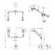 Mât double bras pour 2 écrans VIEWMATE DATAFLEX