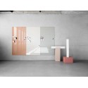 Tableau XXL ECO 4 Dimensions Mural Magnétique Verre Blanc  MOOD SPACES LINTEX