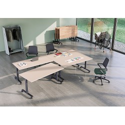 Table Rabattable TR01 :  L 140x P 80 x H 75 cm  COLUMBIA