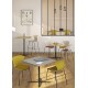 Table Ronde Pied Croix Haut 73.5 / Haut 104.5
