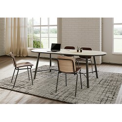 Table Réunion / Collectivité Haute 111 cm ALTEIS COLUMBIA