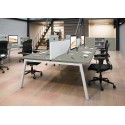 Bureau Double Long 140 cm- PARTAGE BURONOMIC