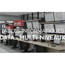 Salle Serveurs- Poste Double DATA MULTI NIVEAUX