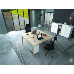 Bureau Bench Long 140 x Prof 163 cm  DIALOGUE BURONOMIC