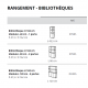 Bibliothèque Long 42.5 cm ALTO  BURONOMIC