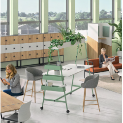 Station Travail Mobile 3D ALTO Coworking BURONOMIC