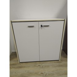 Armoire Mi Hauteur à Portes Battantes Haut 88 x Larg 91 cm