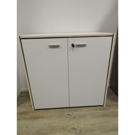 Armoire Mi Hauteur à Portes Battantes Haut 88 x Larg 91 cm