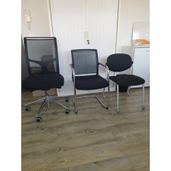 Lot de 3 Sièges de Bureau Design