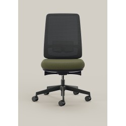 Fauteuil Nautile Dos Résille Accotoirs 4D Columbia