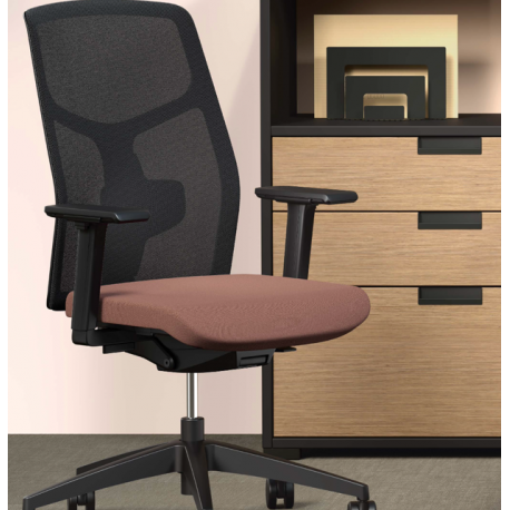 Fauteuil AKILA Dos Résille Accotoirs 3D Columbia