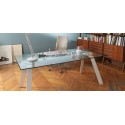 Table TORONTO 160 x 100 cm verre