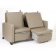 Fauteuil dépliant - lit d'appoint