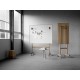 Wood tableau blanc mobile